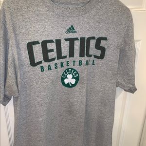 Men’s Boston Celtics Adidas Gray T-Shirt